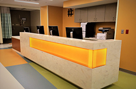 Learn More About Innovative Surface Works of Michigan - reception-desk